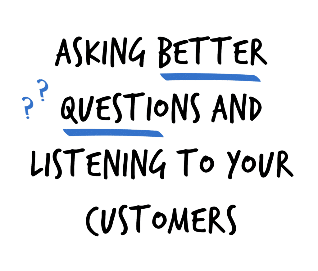 Asking Better Questions and Listening to Your Customers