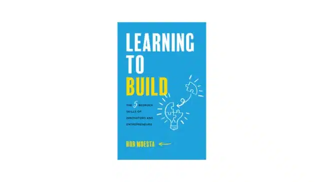 Front cover of Bob's book, Learn to Build.