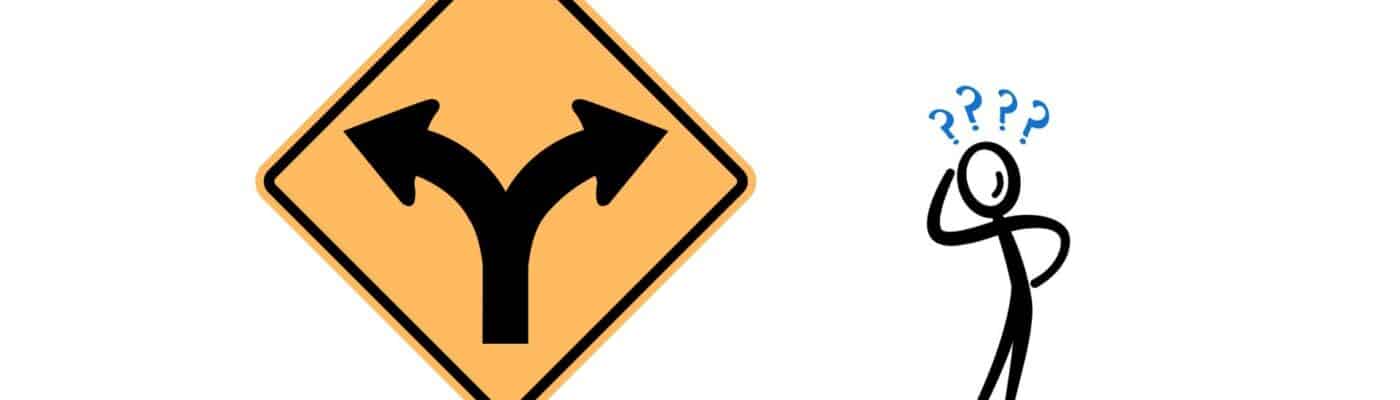 image showing fork in the road